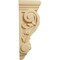Ekena Millwork 3 1/2"W x 2 7/8"D x 7 3/4"H Small Farmingdale Acanthus Corbel, Alder COR03X02X07FRAL - alternate 2